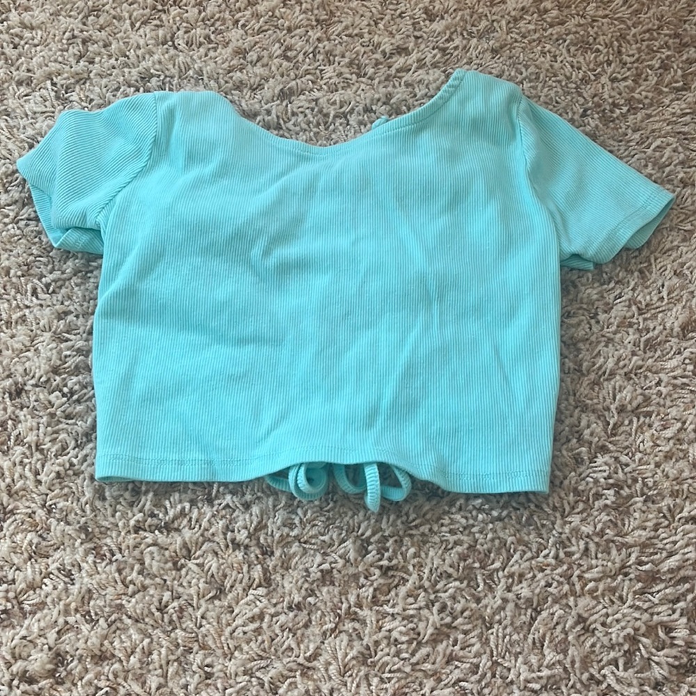 Wild fable M blue cross back